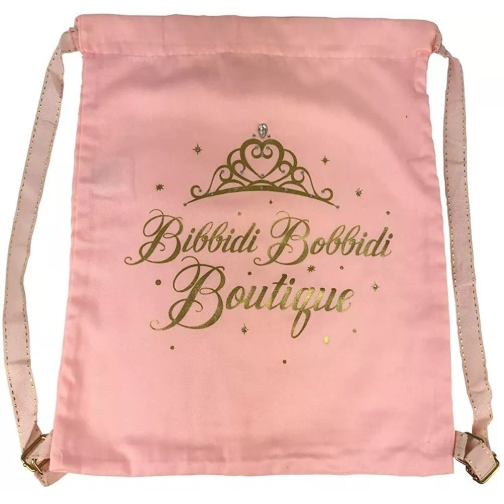 Disney world park Bibbidi Bobbidi Boutique Bag drawstring backpack